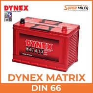 Dynex Matrix DIN66 Car Battery (Maintenance-Free and 12 Months Warranty)