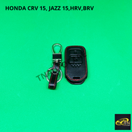 ซองกุญแจหนังสำหรับ  ใส่กุญแจรีโมทรถยนต์  HONDA CRV 15, JAZZ 15,HRV,BRV