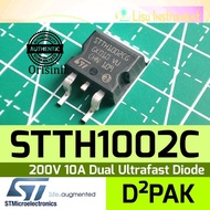 STTH1002C 200V 10A Dual Diode STTH1002CG D2PAK STMicroelectrics