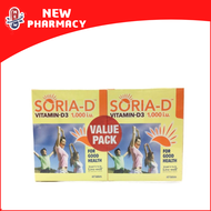 Live-Well Soria-D Vitamin-D3 1000 i.u