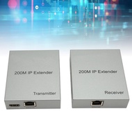 200m HD Multimedia Interface Extender Kit 1080P Resolution at 60Hz Refresh Rate for Synchronized Aud