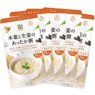 Warm porridge with honkzu and ginger 180g x 5 sets Nifondou (Yaku Nippon Do)