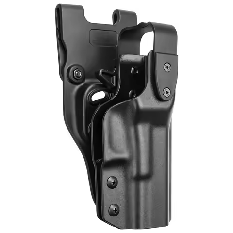Gun&Flower Kydex OWB Holster for Glock 17 /19 Pistol with Thumb Release Retention Tactical Right Han