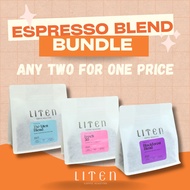 LITEN COFFEE - Espresso Blend Bundle Deals. 150g and 300g packing