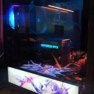 一體式水冷i7 第8代 電競高階遊戲打機剪片台式主機，頂配16G 記憶體，1TB Samsung ...