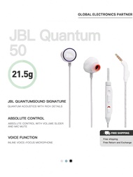 Q50 In-Ear Wired Headphones With Microphone For Mobile Phone Voice Calls Harman QUANTUM Gaming Headp