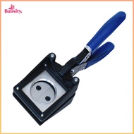 steel handheld right angle id photo punch cutter trimming tool