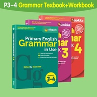 Primary 3-4  English Grammar Textbook+Workbook 3 Books| P3 P4 English Assessment Practice PSLE Prep 