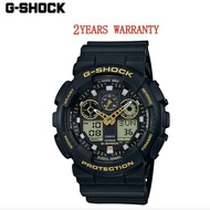 [2YEARS WARRANTY] Casio GA-100GBX-1A9 Original Men Watch Youth GA-100GBX-1A9DR jam tangan Lelaki