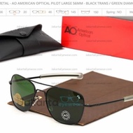 Kacamata Hitam Pria American Optical Anti Sinar UV american optical skymaster pilot lensa kaca Fulls