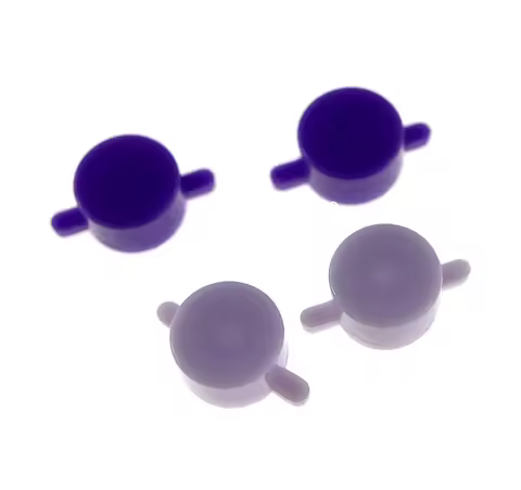 1set For SNES Super NES Plastic ABXY Buttons For Nintendo Super Famicom Controller