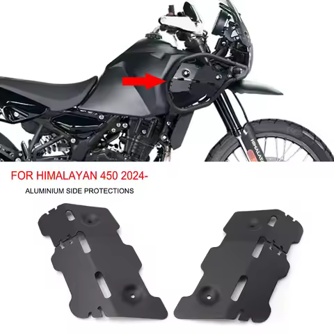 For Royal Enfield Himalayan 450 2024- Accessories Aluminium Side Protections Himalayan450 Motorcycle