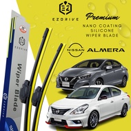 EZDRIVE Premium Silicone Soft Wiper Blade for car model Nissan ALMERA Wiper Blade