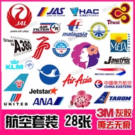 Suitcase stickers the airline logo sticker rimowa luggage 3M stickers stickers 28