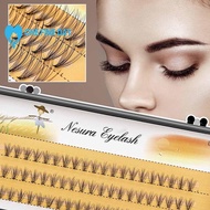6m-16mm Single Cluste False Eyelashes 10/20d Adhesive Soft Black Q6c8 Root False Professional A6h5
