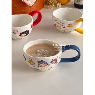 Creative Mug Big ears ceramic drinking mug Breakfast mug Couples milk coffee mug