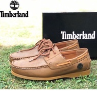 [READY STOCKS] LOAFER TIMBERLAND BROWN COFFEE UNISEX SHOES NEW