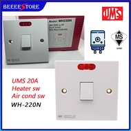 (1PCS) UMS 20A WATER HEATER SWITCH / AIR-CON （WH-220N)