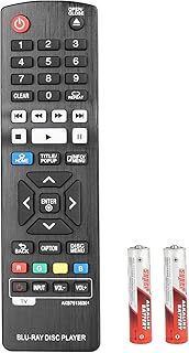 AKB75135301 Remote Control Compatible with LG Blu-Ray Disc Player UBKM9 UBK90 BP330 BP550N BP430 BP5