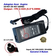Original ADAPTOR ACER ASPIRE 19V 3.42A 5.5x2.5MM Z3-451 Z5 451 SERIES EMBOS ADAPTOR ACER ASPIRE 19V 