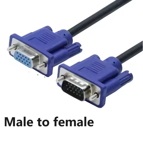 HD 15 Pin VGA Extension Cable VGA Male to female Computer Monitor Cable Video HDTV VGA computer tv d