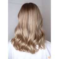 Intense Ash Blonde Permanent Hair Color - 11.1 Glow Wish Keratin / Bob Keratin Hair Dye Hair Bleach