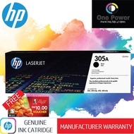 HP 305A Black Original LaserJet Toner Cartridge (CE410A)