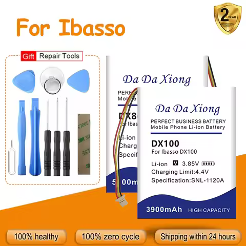 For IbassoDX100 IbassoDX160 IbassoDX220 IbassoDX150 Replace Battery For Ibasso DX80 DX100 DX120 DX15