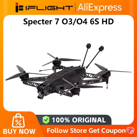 IFLIGHT Specter 7 O4 HD 6S FPV Drone BNF with O3 O4 Air Unit Pro for FPV Parts