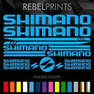 SHIMANO Sticker Decal for Mountain Bike and Road Bike