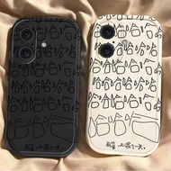 Hahahaha Suitable for Apple 17promax Phone Case 16e All-Inclusive Shock-resistant iPhone15/14plus Al