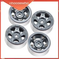 【Choo】RCGOFOLLOW 1.0 Inch Metal Wheel Rims 5-Spoke 7.5mm 1/18 1/24 SCX24 Trx4m Fcx24 RC Car Part RC Car Accessories