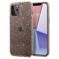 Spigen - iPhone 12 Pro / 12 Liquid Crystal Glitter 保護殼 - 粉紅