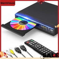 DVD Recorder Player for TV with HD 1080p Upscaling,-Compatible & AV &Coaxial Output,USB Input,Remote