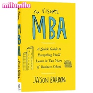 Milu MBA The Visual MBA MBA หนังสือภาษาอังกฤษดั้งเดิม