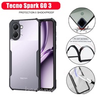 Tecno Spark Go3 Go 2 Go 1 1s POP 20 Spark 40 Pro+ 40C 30C Shockproof Transparent Case