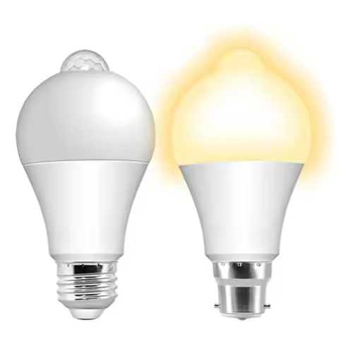 Smart Led Light Bulb with PIR Motion Sencor Movement Detector Works in Dark Dusk to Dawn Security Bu