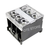 IN20SBK + IN20C 30A 3POLE DIN RAIL TERMINAL BLOCK WITH COVER