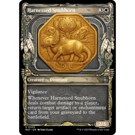 MTG Harnessed Snubhorn (Showcase) - March of the Machine: The Aftermath (MAT)