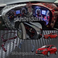 perodua myvi mg3 g3 2018-2023 car myvi meter frame cover accessories skhongauto