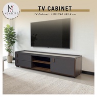 NPC 6ft TV Cabinet / Rak TV / Meja TV / TV Console Modern Minimalist