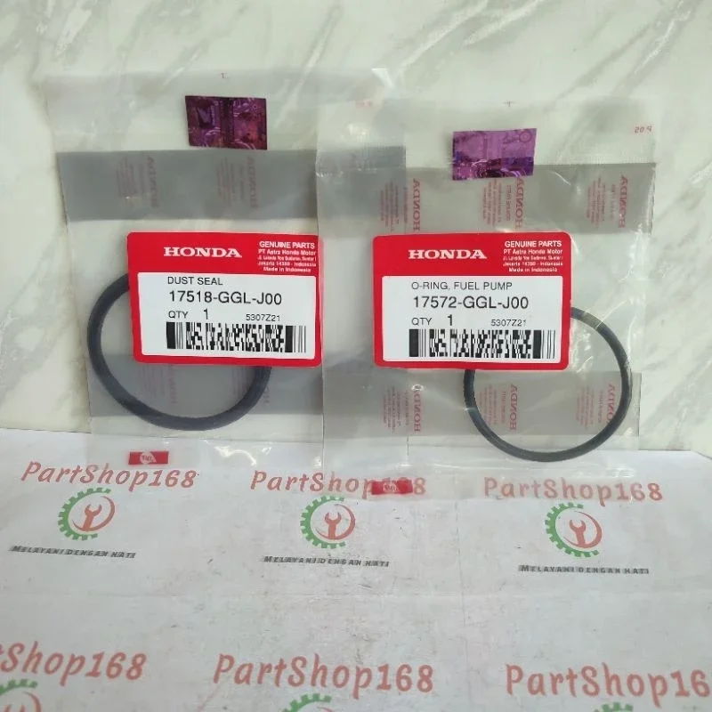 Oring fuel Pump Honda Sonic Supra GTR beat vario spacy scoopy 110 125 150 ori 17572-GGL-J00 / 17518-