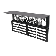 Medal Hanger DisplayTrophy Holder15.8 X 7inch Medal Holder and Trophy Display Hanger Rack Frame Wall