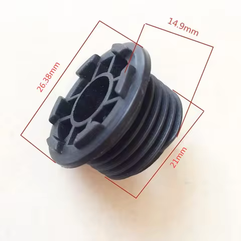 6T 7T Genuine Oil Pump Plastic Worm Gear Emak Efco 3600 3700 4100 4400 4700 Oleo-Mac 936 937 940 941