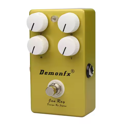 Demonfx High Quality Jan Ray Overdrive Pedal Guitar Effect Pedal Drive Electric Guitar Effect Pedal