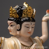 Dehua Ceramic Doum Yuanjun God Statue Worship Household Ornaments Yuanming Taoma Tianzun Douma Yuanj