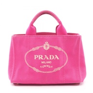 【二手】Prada PRADA 手袋 CANAPA Canapa 粉紫色帆布 Canapa 托特包 女士二手 B