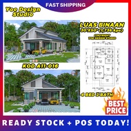 PELAN RUMAH 4 BILIK DAN 5 BILIK BERKELUASAN PLAN RUMAH 1,500kps To 2,000kps | RUMAH BAWAH 2,000KPS D