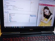 i7 GTX 1050 Ti輕薄型電競手提電腦Dell inspiron 15 7000 Gaming打機獨顯，食雞LOL SIMS GTA5 PUBG COD等等都好暢順玩,16GB ram 可加到