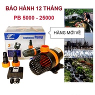 Bơm Hồ Cá Periha PB 5000-25000 Đa Năng: Lọc Nước Thổi Luồng Thác Nước Tiết Kiệm Điện